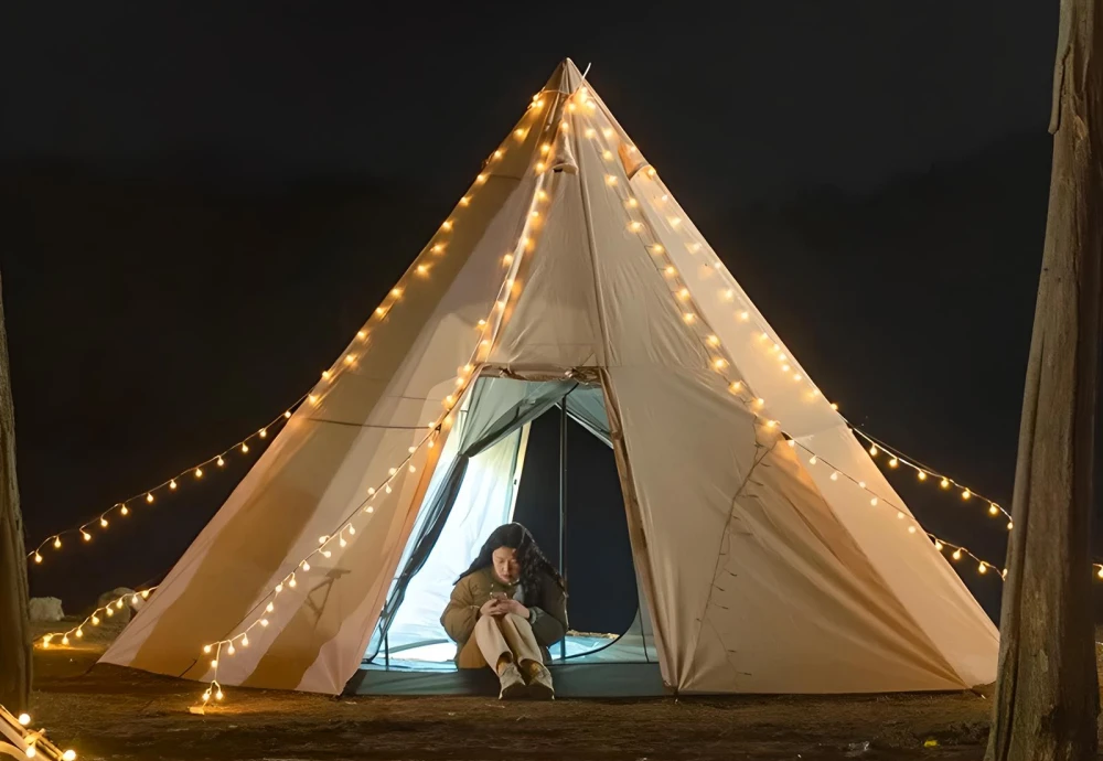 where to use a pyramid tent